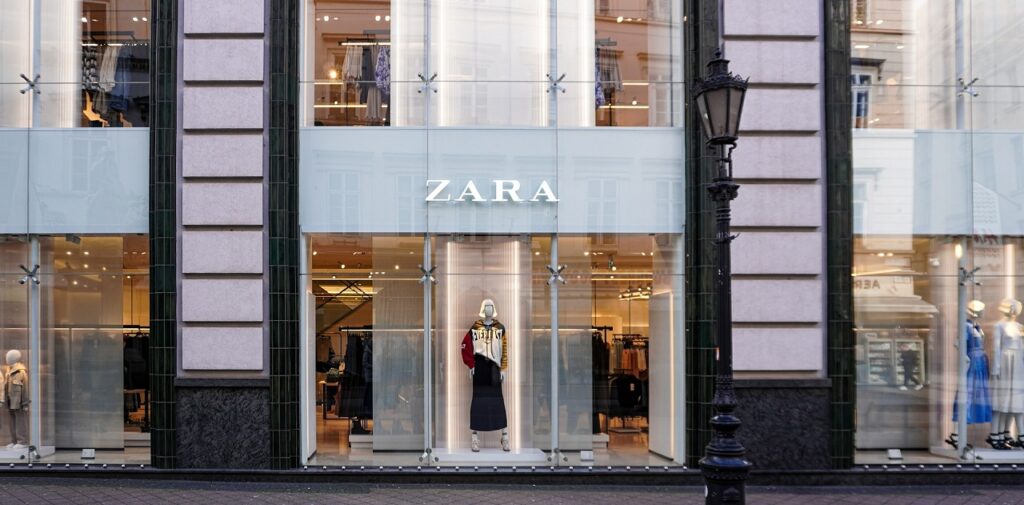 Zara store front