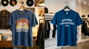 Vintage T-Shirts vs. Brand New