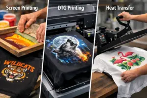 T-Shirt Printing Methods Compared